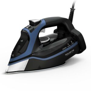 Rowenta Ferro Vapore 3000W Piastra Microsteam Steamforce+ Bk DW9411D1