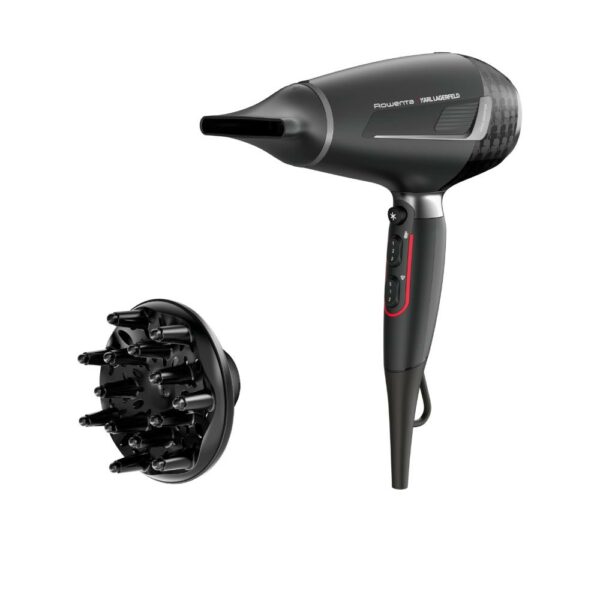 Rowenta Phon 2200W 2 Velocita 3 Temperature K Pro Stylist Nero CV887L