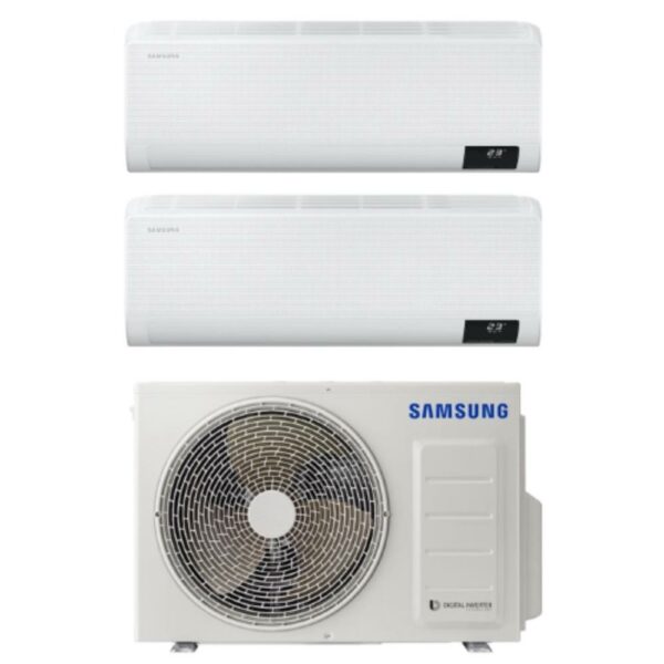 Samsung Condizionatore Dualsplit 9.000BTU 12.000BTU Classe A A Wi Fi AJ050TX2535KITWINDFREECNEXT