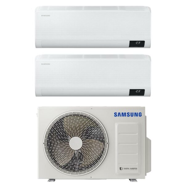 Samsung Condizionatore Dualsplit WindFree Comfort Next 900012000 btu Wi Fi A A AJ040TX2535BXKITWINDFREECNEXT