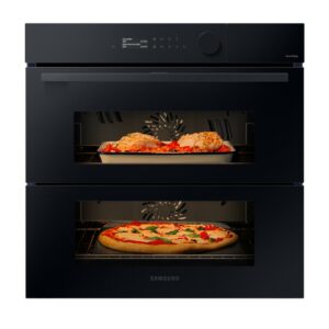 Samsung NV7B5760WBKU5 Forno 60Cm 76LT Multifunzione Vapore Dual Door Wi-Fi Nero