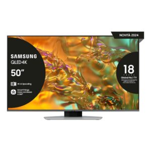 Samsung Tv QLED 50" UHD 4K Smart  QE50Q80DATXZT