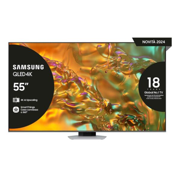 Samsung Tv QLED 55 UHD 4K Smart QE55Q80DATXZT