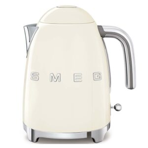 Smeg Bollitore Elettrico 2400W 1.7LT Spegnimento Automatico Panna KLF03CREU