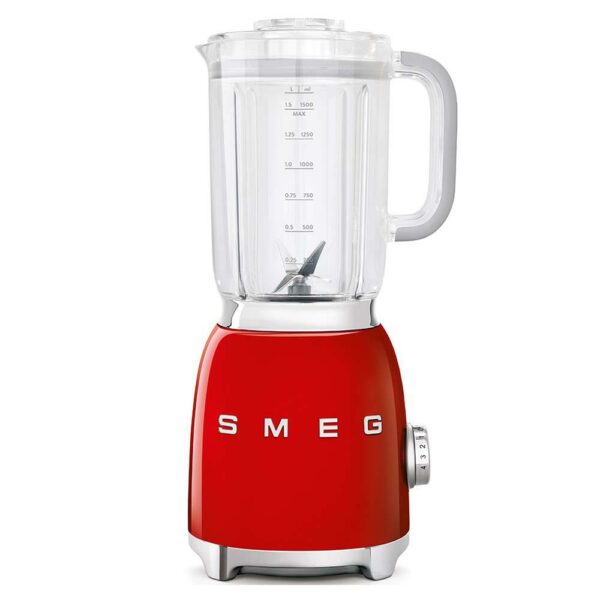 Smeg Frullatore 800W 1.5LT 4 Vel.ocita 3 Retro Rosso BLF01RDEU