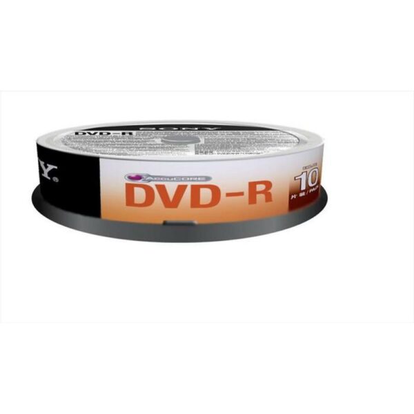 Sony Dvd R 4.7GB 16X Spindle 10Pz 10DMR47SP