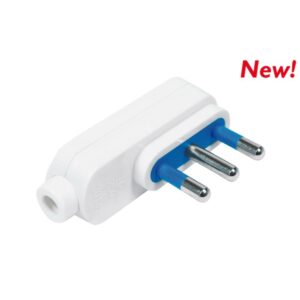 Spina A Squadra Piatta-Imq 2 Poli +T 16 A Bianco Nova Line