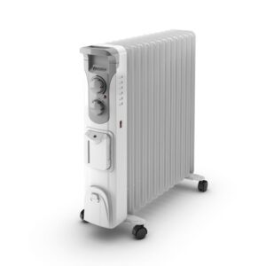 Splendid Radiatore A Olio 2500W con Umidificatore Bianco CALDORADHUMI13