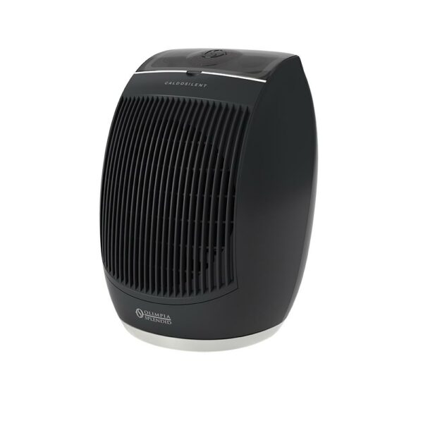 Splendid Termoventilatore 2400W 2 Livelli di Potenza Oscillazione Nero CALDOSILENT