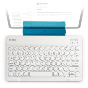 Tastiera Bluetooth Universale Bianco SBS