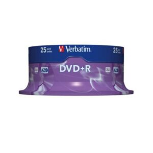 Verbatim Dvd+R 4.7GB 16X Spindle 25Pz 43500