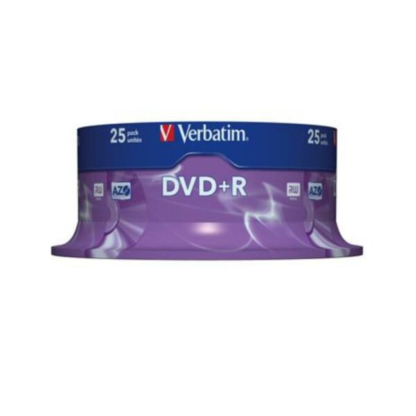 Verbatim DvdR 4.7GB 16X Spindle 25Pz 43500