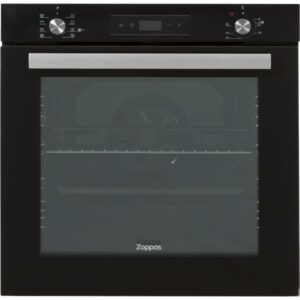 Zoppas SZBO808MSP Forno 60Cm 80LT Multifunzione Classe A Ventilato + Kit Pizza Nero Inox