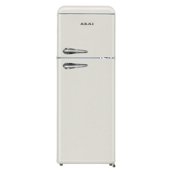 Akai CLASS241KCR Frigorifero 2 Porte 240LT Classe E Crema