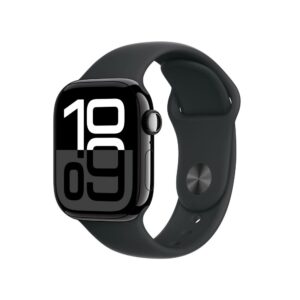 Apple Watch 10 GPS + Cellular 42MM Jet Bk/Bk SportbandS/M