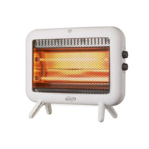Argo Stufa Quarzo 1000W 2 Potenze Bianco SEVENTYICE