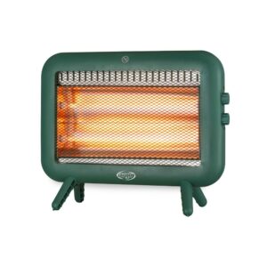 Argo Stufa Quarzo 1000W 2 Potenze Verde SEVENTYGREEN