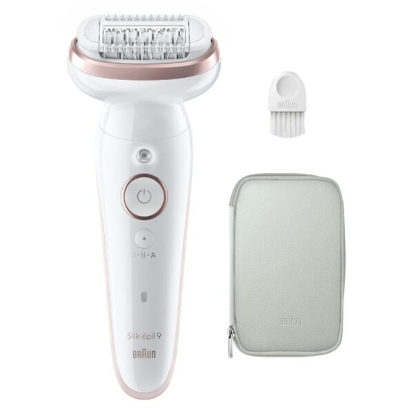 Braun Epilatore WD 40 Pinze 2 Velocita Bianco Con Custodia SES9000