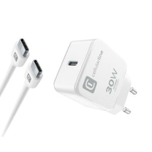 Caricabatterie Apple 30W C2C Pd Bianco CellularLine