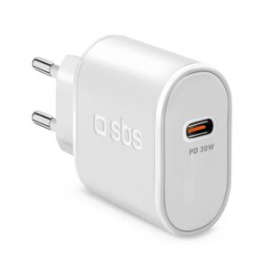 Caricabatterie Rete 30W Usb-C Bianco SBS