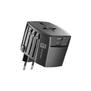 Caricabatterie con Adattatore 20W Nero CellularLine