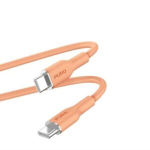 Cavo Soft Usb-C Usb-C 1.5Mt Orange Puro