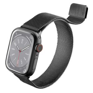 Cinturino per Apple Watch 38-40-41MM Acciaio Nero CellularLine