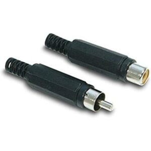 Connettore Video Rca M/F Metronic 465065