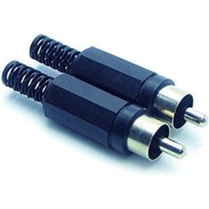 Connettore Video Rca Maschio 2Pz Metronic 465055