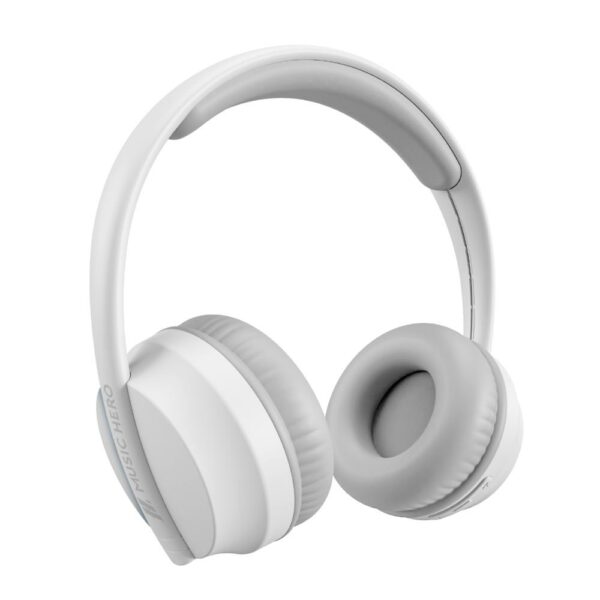Cuffia Wireless Controlli Integrati con Microfono Bianco SBS
