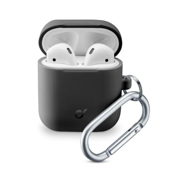 Custodia Bounce AirPods 1 E 2 Nero CellularLine