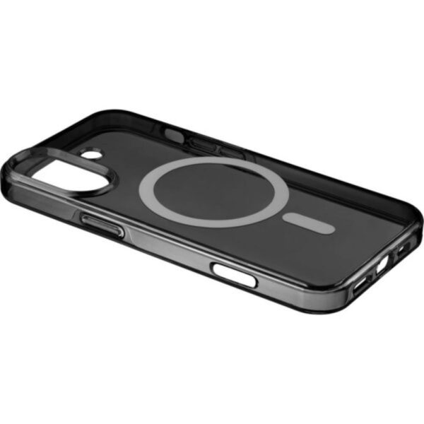 Custodia Gloss Mag per iPhone 16 Nero CellularLine