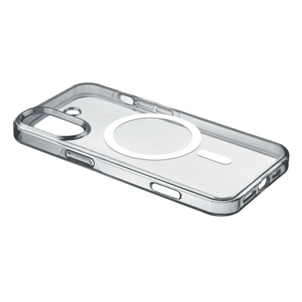 Custodia Gloss Mag per iPhone 16 Plus Trasparente CellularLine