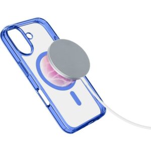 Custodia Iconic Mag per iPhone 16 Blu CellularLine