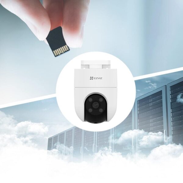 Ezviz H8C Ip Cam da Esterno Motorizzata Visione Notne a Colori Wi Fi e Microsd 32GB