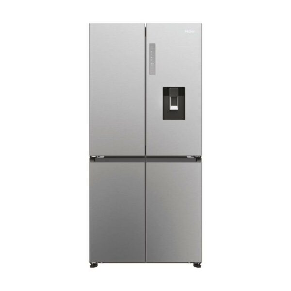 Haier HCR3818EWMM Frigorifero 4 Porte 463LT Classe E Nofrost Inox 1