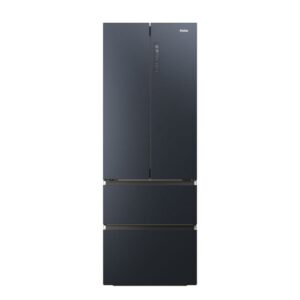 Haier HFW7720ENMB Frigorifero 4 Porte 477LT Classe E Nofrost 70Cm Wi-Fi Nero