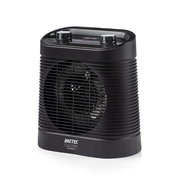 Imetec Termoventilatore 2100W 4 Temperature Silent Power Comfort Nero 4028