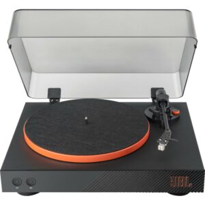 JBL SPINNER BT Giradischi 33-45 Bt Rca Legno Nero e Oro