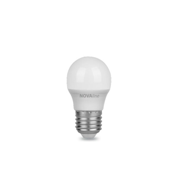 Lampadina Led Sfera E27 8W 4000K 806Lm Luce Naturale Nova Line