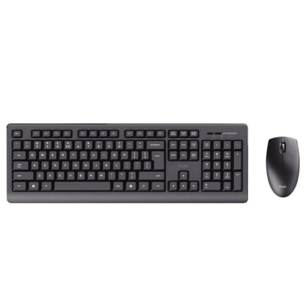 Mouse e Tastiera Wireless Trust Primo Nero