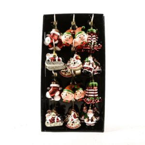 Pendente Natalizio in Plastica 7 x 6 x H12Cm CASUALE Mercury