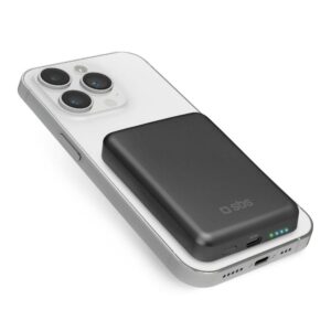 Power Bank 5000Mah Magsafe USB-C 20W Nero SBS