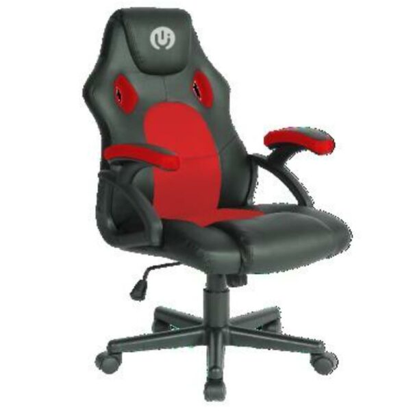 Sedia Gaming Rosso e Nero Gluck