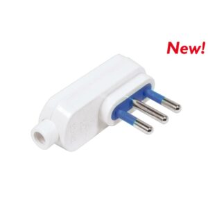 Spina A Squadra Piatta-Imq 2 Poli +T 10 A Bianco Nova Line