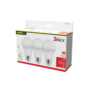 Tripack Led Goccia 3000K 11W Nova Line