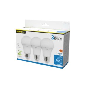 Tripack Led Goccia 6500K 11W Nova Line