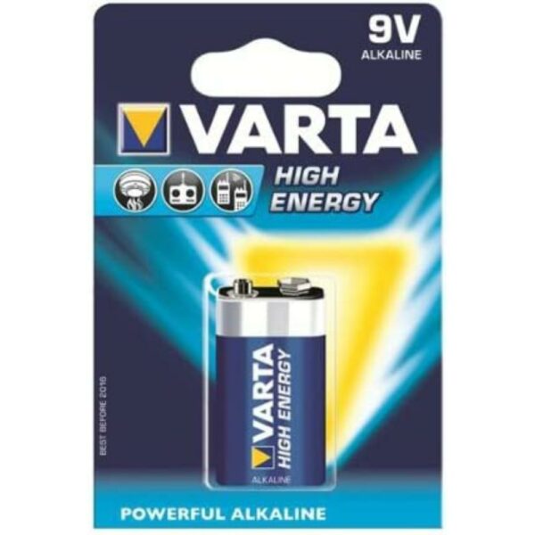 Varta Batteria Alcalina 9V Longlife Power 1Pz 4922121411
