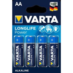 Varta Batteria Alcalina Aa Longlife Power 4Pz 4906121414