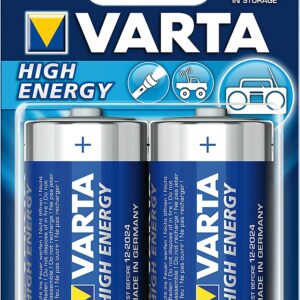 Varta Batteria Alcalina D Longlife Power 2Pz 4920121412